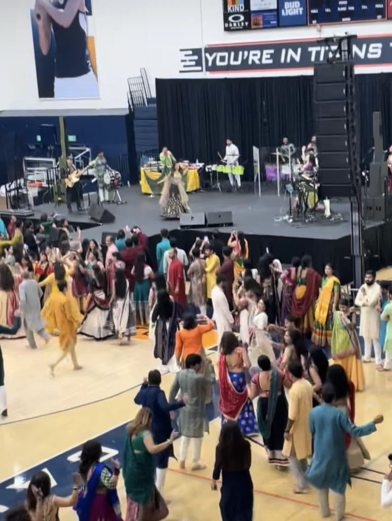 Aishwarya Majmudar Garba – Cal State Fullerton Titan Gym
