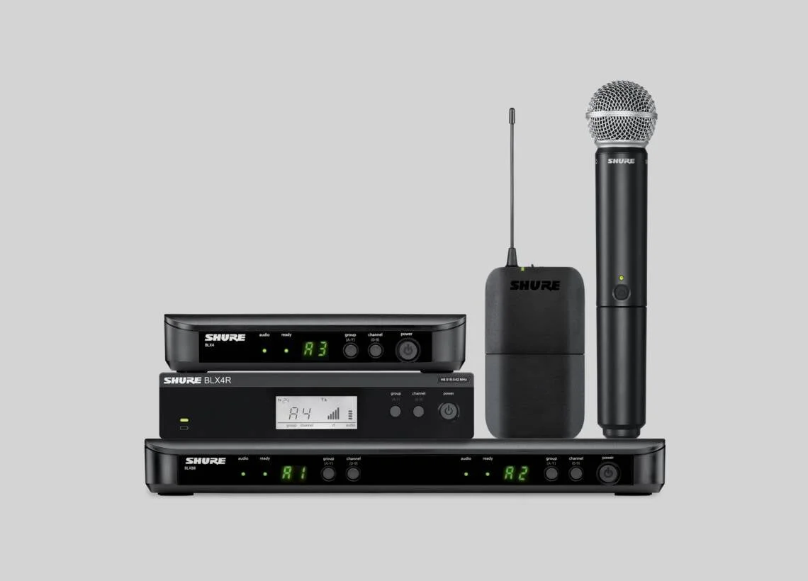 Shure BLX288/SM58