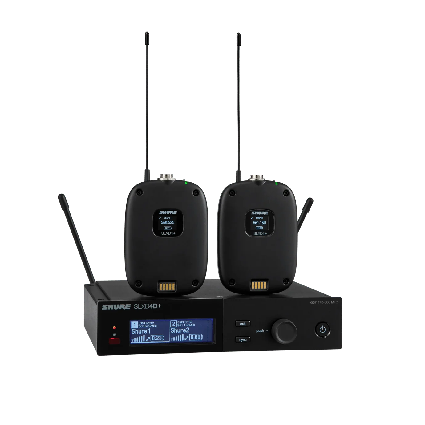 Shure SLXD14D+ G57 &ndash; view 2