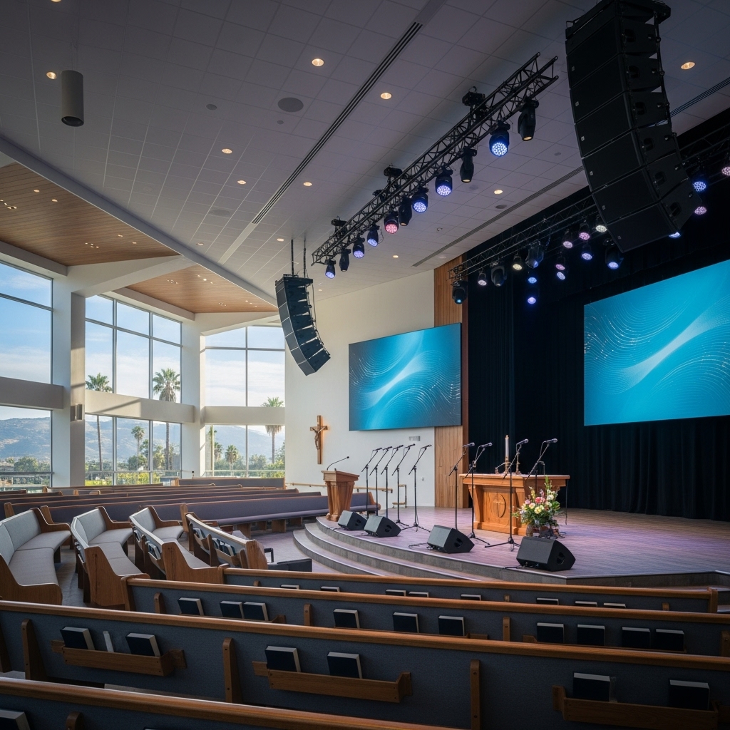 Church AV Installation Riverside