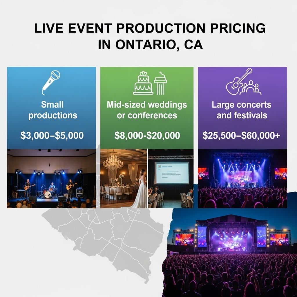 Live Event Production Ontario, CA