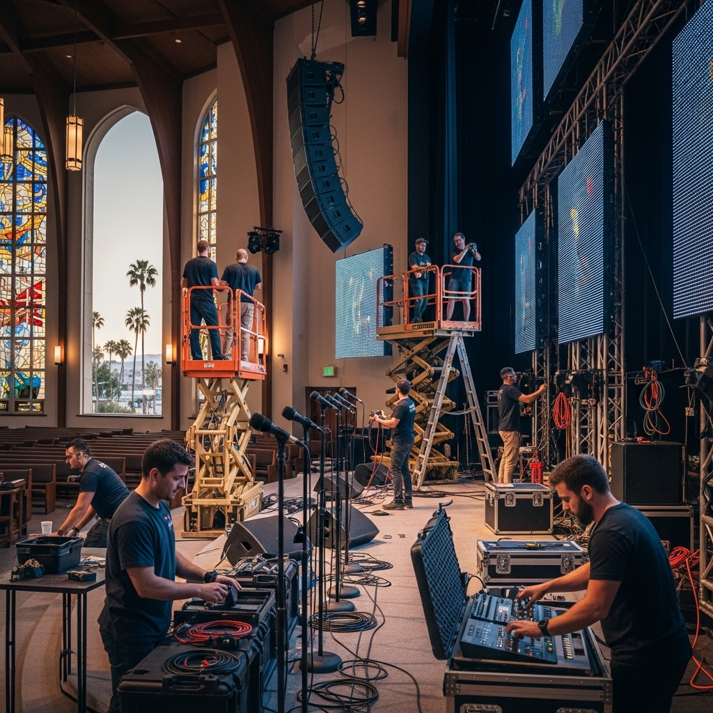 Church AV Installation San Diego