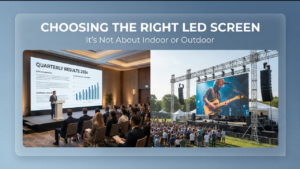 Indoor vs Outdoor LED Screens: What Event Planners Get Wrong