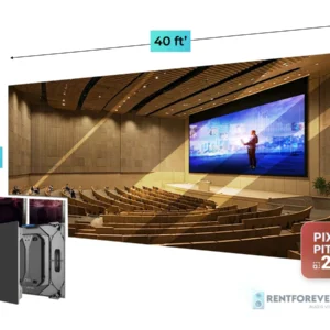 LED Video Wall (39.36′ x 9.84′)