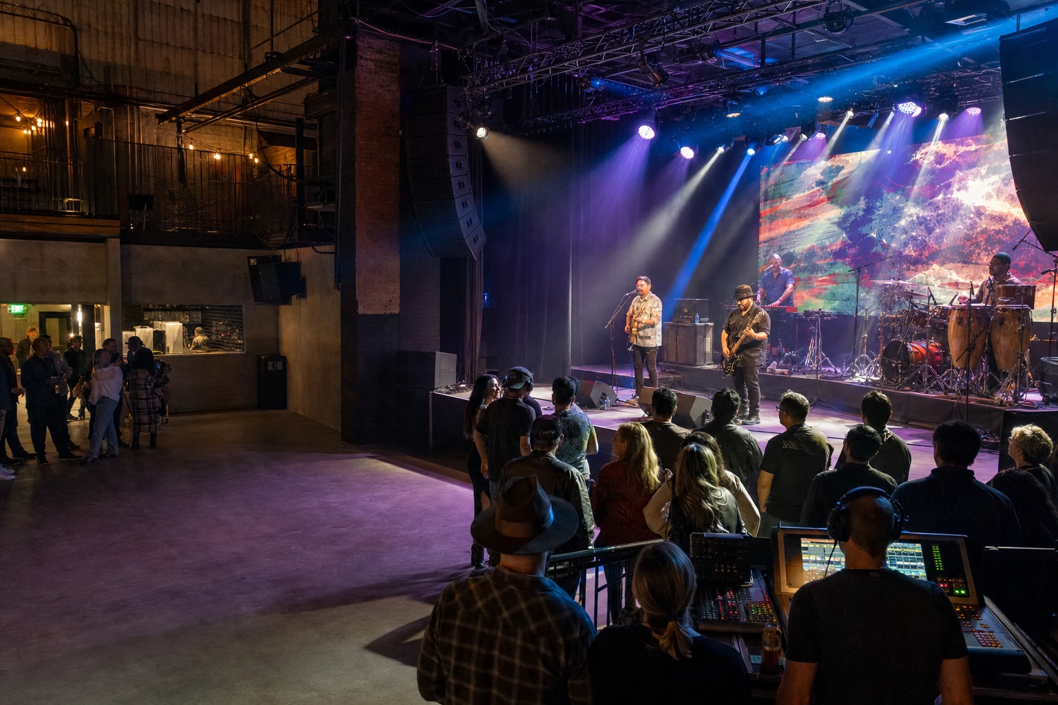 Concert LED screen