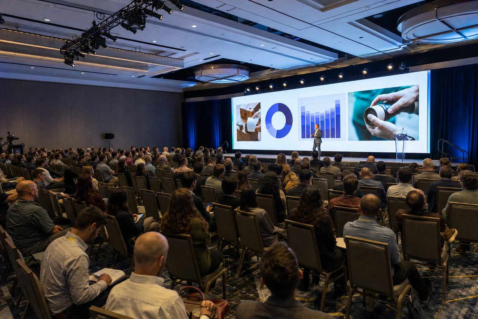 Corporate LED display