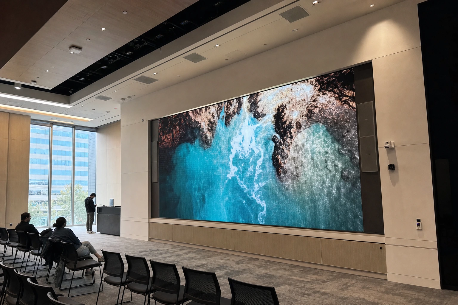 Permanent LED installation
