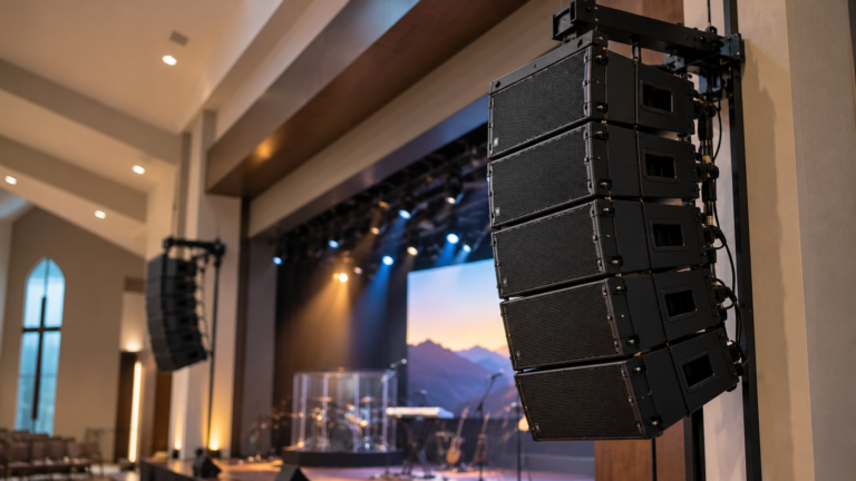 Line array sound systems for churches &ndash; Unity Logics