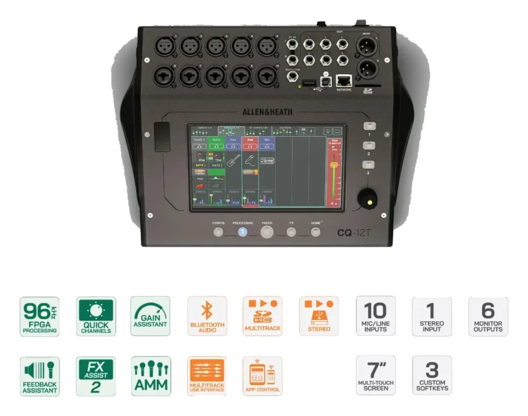 Allen & Heath CQ-12T – view 3
