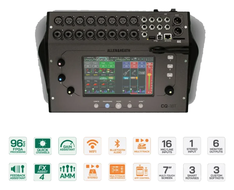 Allen & Heath CQ-18T – view 3