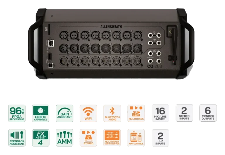 Allen & Heath CQ-20B – view 3