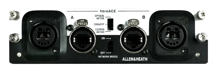 Allen & Heath fibreACE Card (dLive / Avantis) – view 3