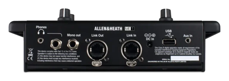 Allen & Heath ME-1 – view 4