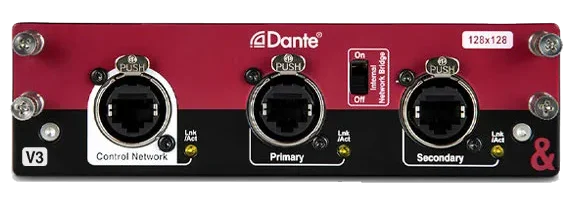 Allen & Heath Dante 128×128 Card (dLive / Avantis)