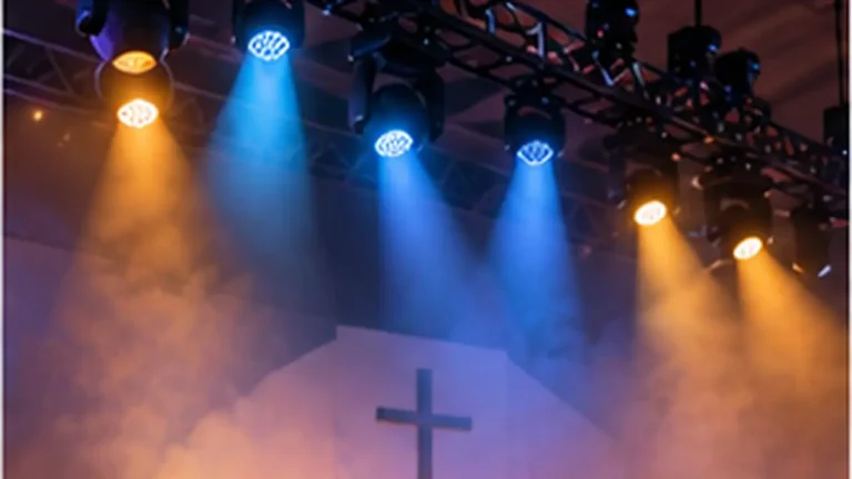 Stage & worship lighting for churches &ndash; Unity Logics