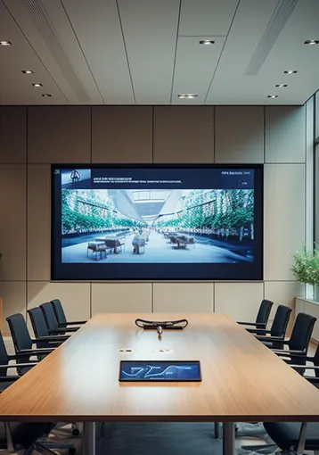 Conference LED display application