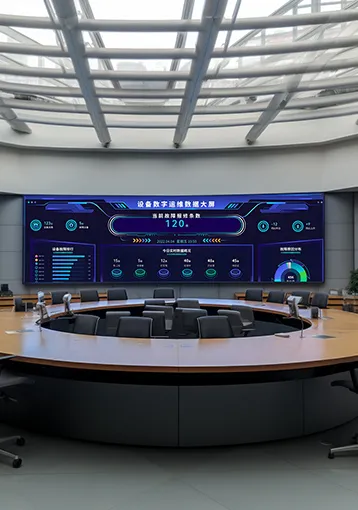 Data center LED display application