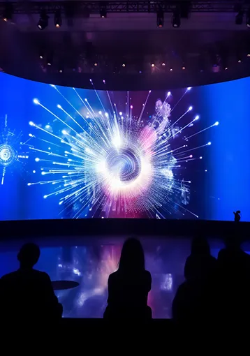 Launch event LED display application