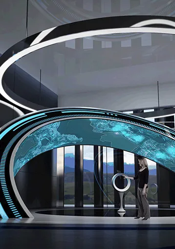 Museum LED display application
