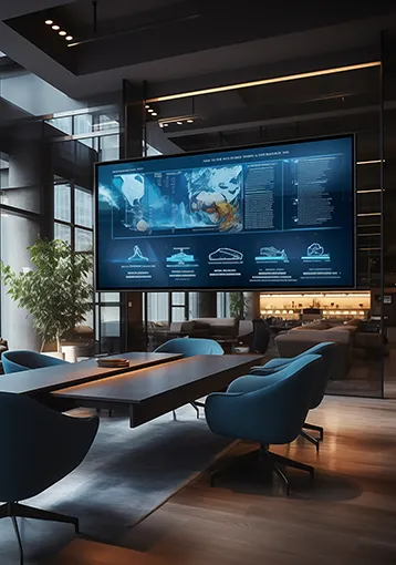 Conference LED display application