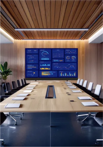 Conference LED display application