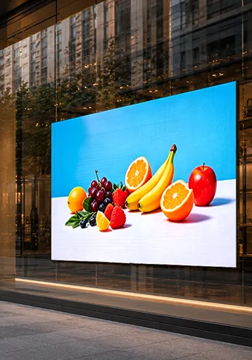 Retail LED display application